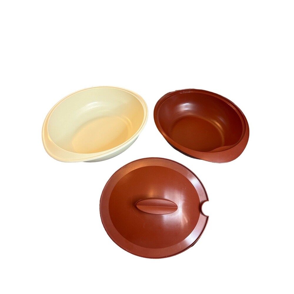 Tupperware Insulated Serving Bowls 1.5 Liter & 2.1L 4948B-3 5005A-3 & 5006A-5‎